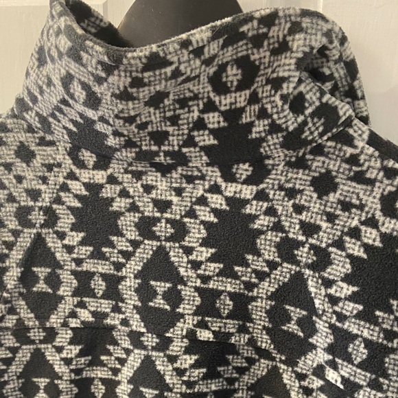 Columbia Black and White Geometric Women's Jacket - Picture 7 of 12